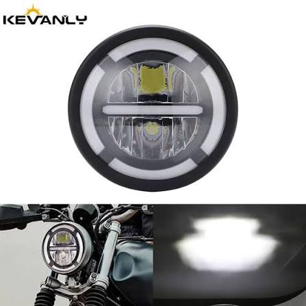 Ruko Auto 7 Inch LED Motorcycle Headlight Assembly